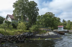 Maison au bord de l'eau