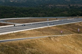 Sortie d'autoroute
