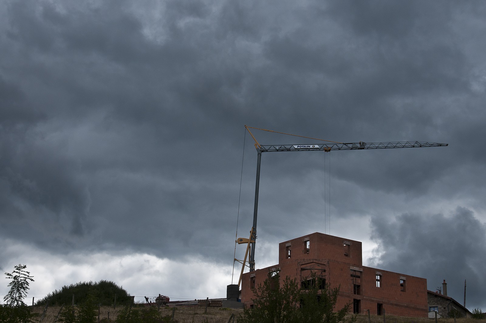 Maison en construction