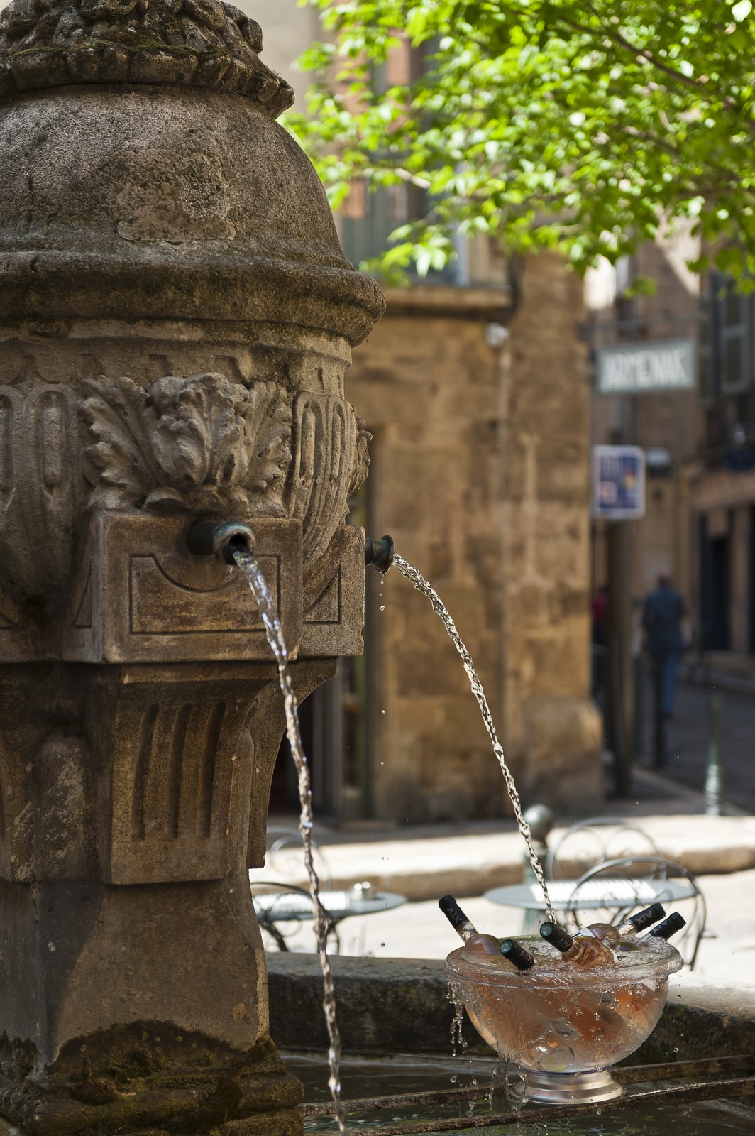 Rosé frais à volonté