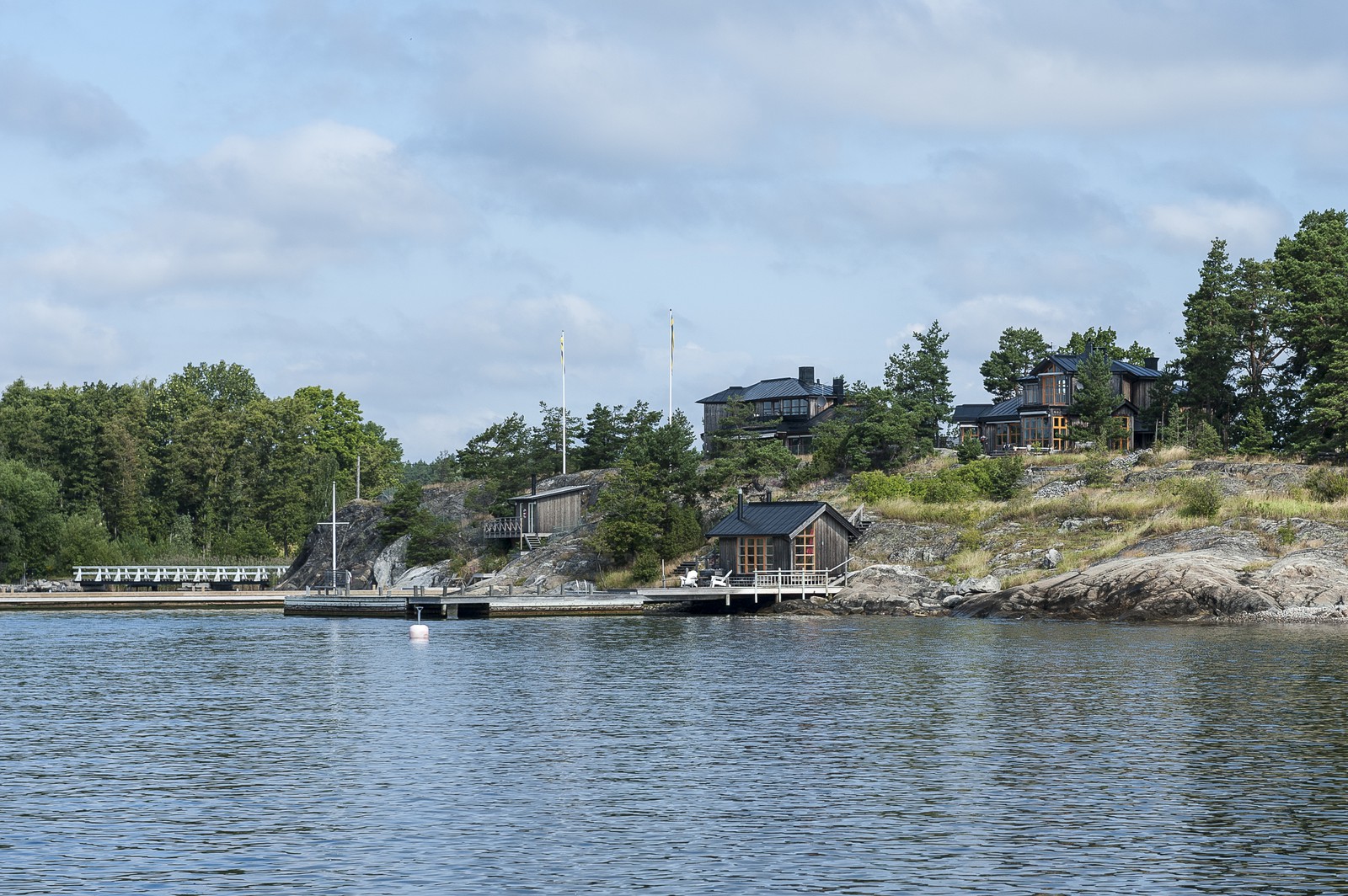 Résidences secondaires dans l'archipel