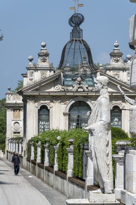 La volière de la Villa Borghese