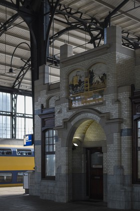 La gare de Haarlem