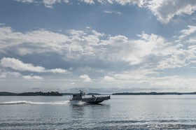 Bateau dans l'archipel