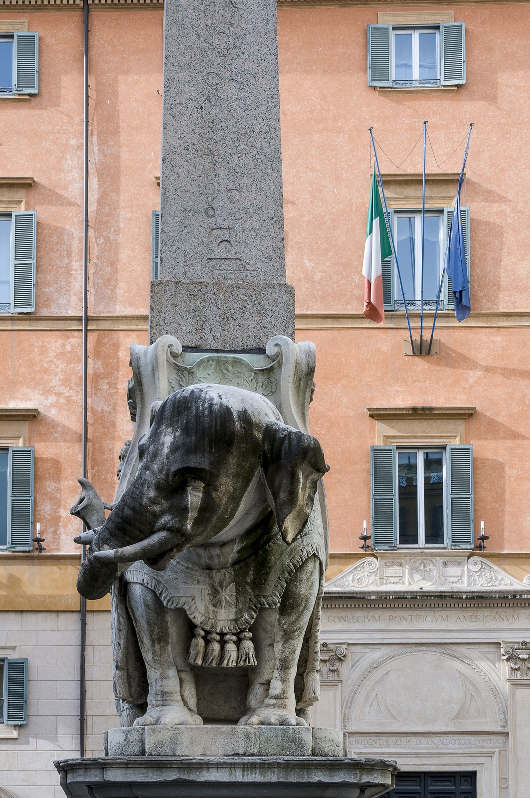 L'éléphant de la piazza della Minerva