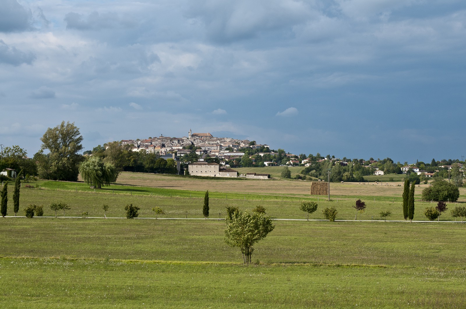 Le village de Monflanquin