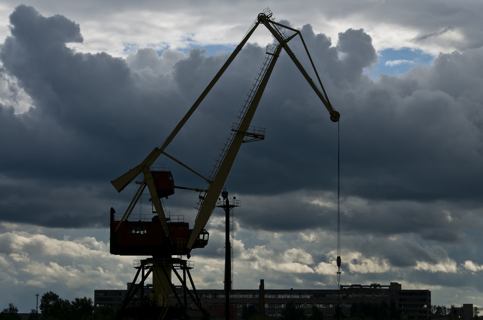 Grue à Rybinsk