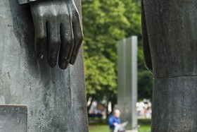 Monument à Karl Marx et Friedrich Engels