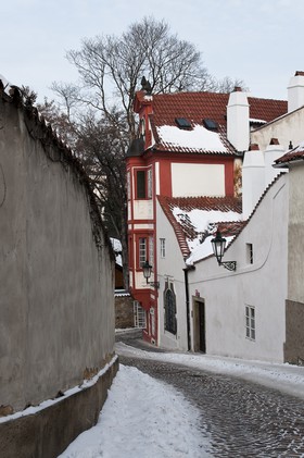 Ruelle typique à Prague
