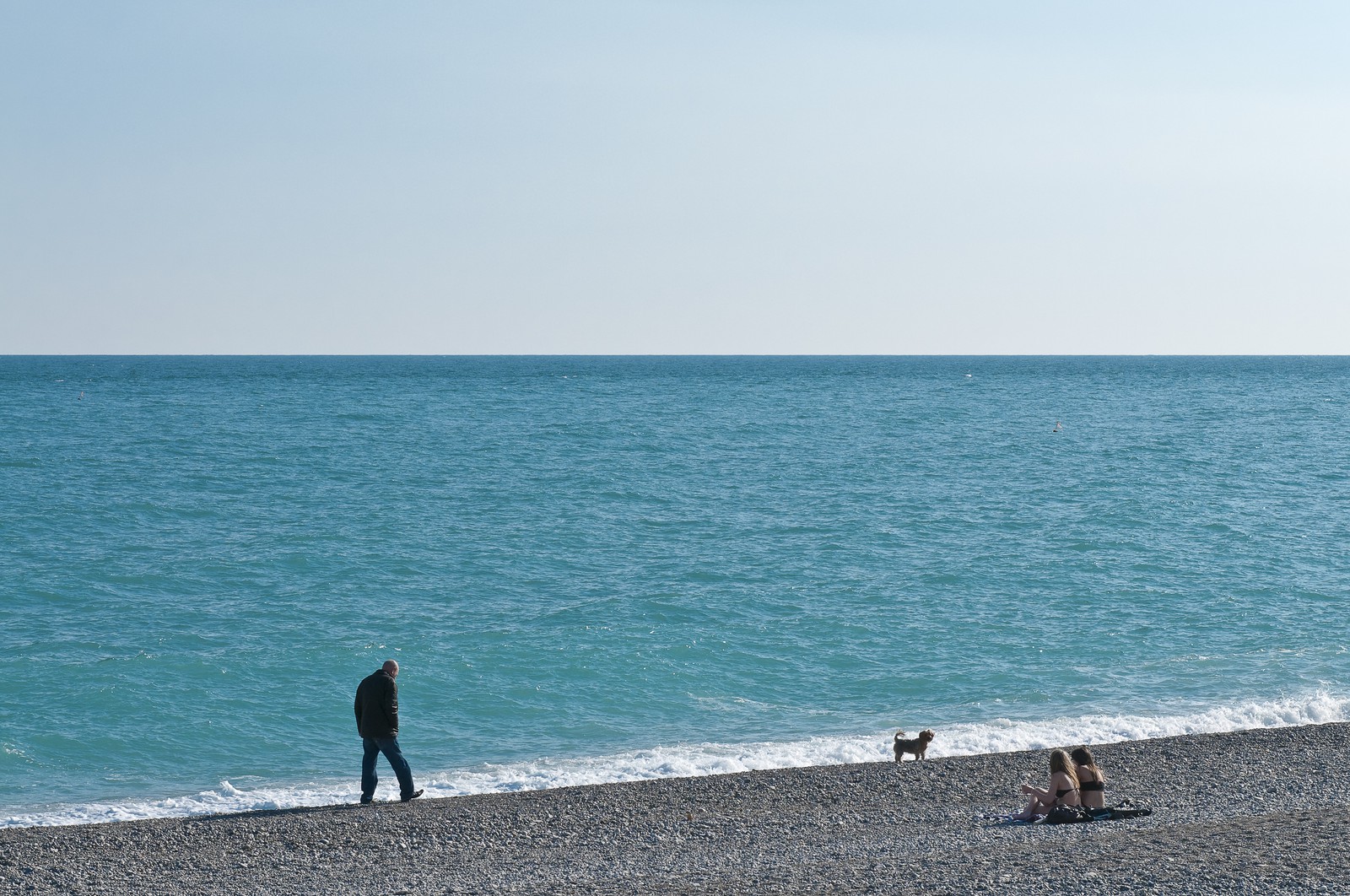 Promenade sur la plage