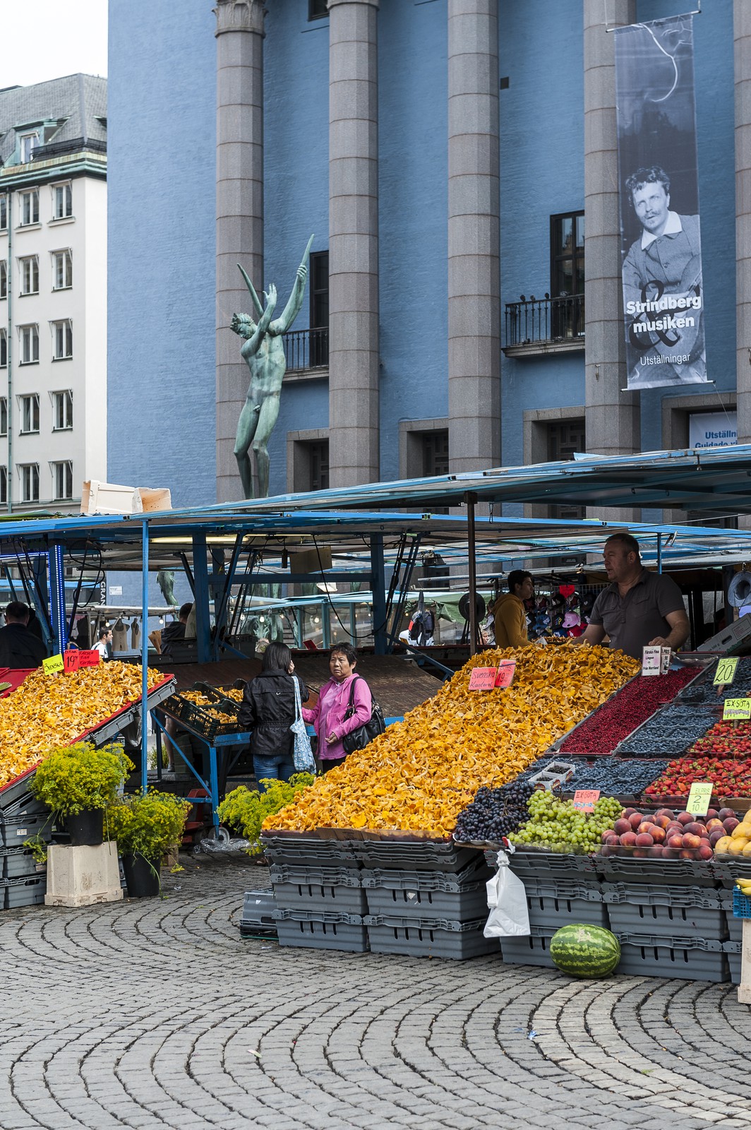 Le marché d'Hotorget