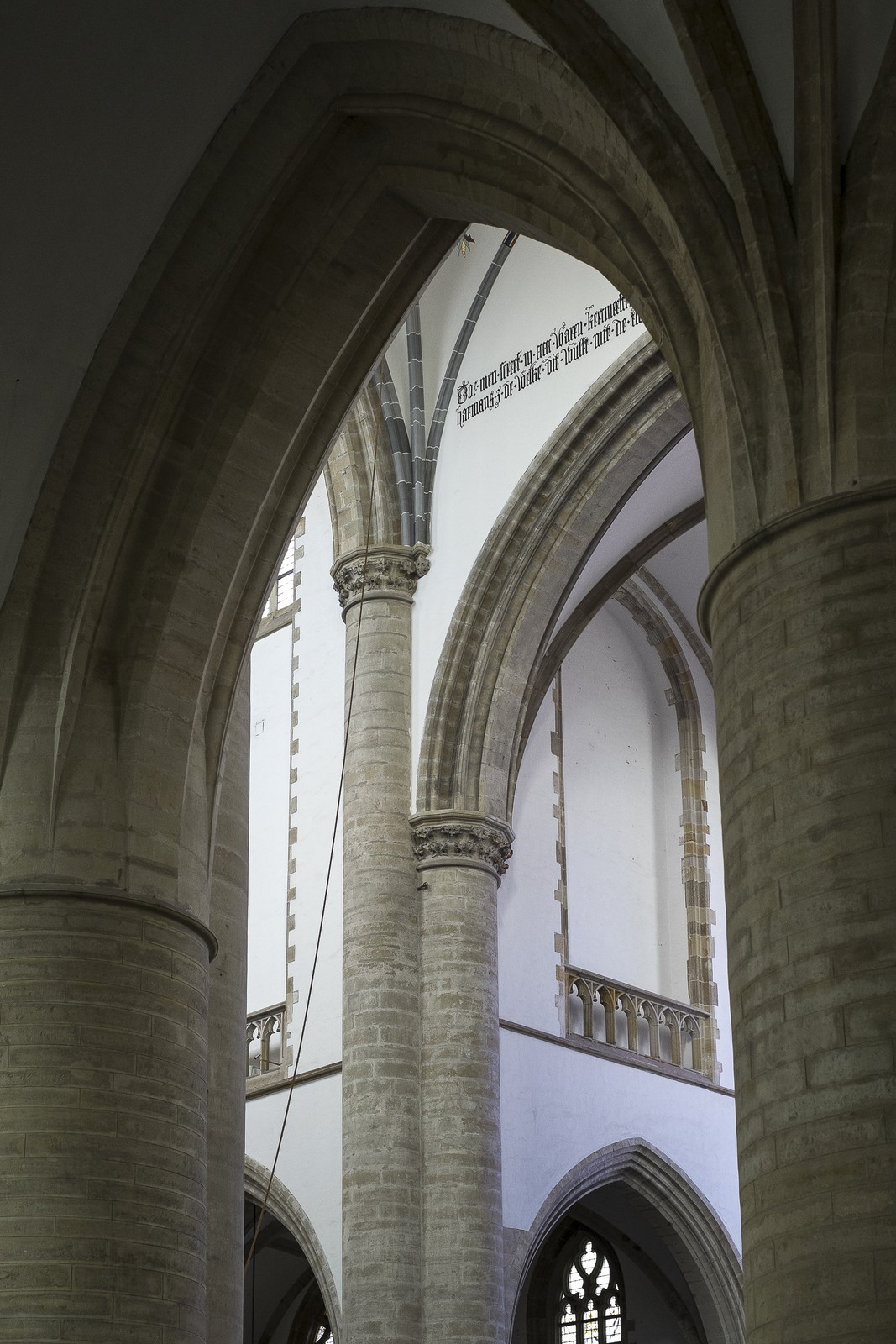 Piliers de l'église St. Bavon